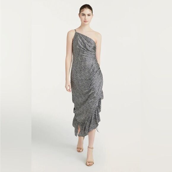 NWT  CINQ A SEPT CHRISTEL DRESS Size 6 - Picture 3 of 9